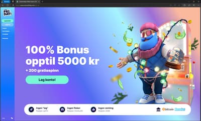 CasinoFriday mobilskjerm