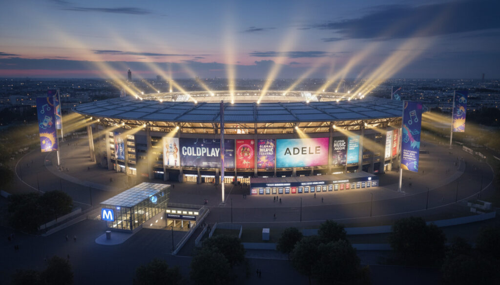 Stade de France – Billetter, konserter og metroguide 2025